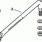 RJ90PLSID elec start, TNT, 20 in shaft Комплект Тяги рулевого механизма