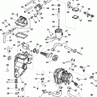 RJ90PLSID elec start, TNT, 20 in shaft Fuel bracket & componenets