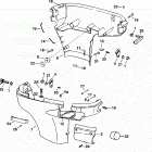 RJ90PLSID elec start, TNT, 20 in shaft Нижний кожух двигателя