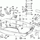 J60PLSID elec start, TNT, 20 in shaft Нижний кожух двигателя
