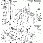 J60PLSID elec start, TNT, 20 in shaft Редуктор