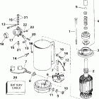 J60PLSID elec start, TNT, 20 in shaft Электрический стартер