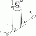 J50ELSIF elec start, 20 in shaft Цилиндр наклона
