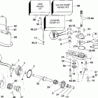 J4RSSM Rope Start, Tiller, 15 IN. shaft Редуктор