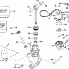 J90SPLSSC Elec. Start, TNT, 20 IN. shaft, wht Power trim and tilt hydraulic assembly