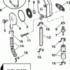 J30ELSSR Elec. Start, 20 IN. shaft Насос топливный