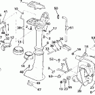 J4RSSM Rope Start, Tiller, 15 IN. shaft Струбцина