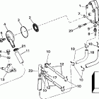 J40PLSSM Elec. Start, TNT, 20 IN. shaft Топливный насос и фильтр