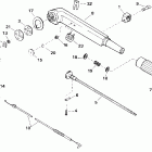 J4RSSM Rope Start, Tiller, 15 IN. shaft Румпель