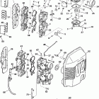 J90SPLSSC Elec. Start, TNT, 20 IN. shaft, wht Карбюратор и впускной коллектор