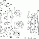 J60PLSSE Elec Start, TNT, 20 IN. shaft Впускной коллектор