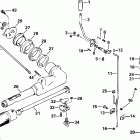 J5RSSA Rope Start, Tiller, 15 IN. shaft Shift and tiller handle