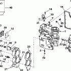 J40PLSSM Elec. Start, TNT, 20 IN. shaft Цилиндр & Картер