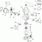 J40PLSSM Elec. Start, TNT, 20 IN. shaft Коленчатый вал & Поршень