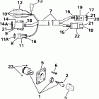 J40PLSSM Elec. Start, TNT, 20 IN. shaft Переключатель и кабель - 40 сил только