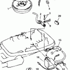 J5RSSA Rope Start, Tiller, 15 IN. shaft Система зажигания