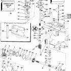 J25TELSSD Elec. Start, Tiller, 20 IN. shaft Редуктор