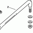 J60PLSSE Elec Start, TNT, 20 IN. shaft Комплект Тяги рулевого механизма