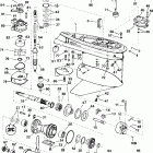 BJ175PLSSC Elec. Start, TNT, 20 IN. shaft Gearcase - standard rotation - pl models