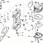 J130VXSSS Elec. Start, TNT, 25 IN. shaft, wht Carburetor & linkage