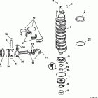 J150WPLEES Коленчатый вал , поршни