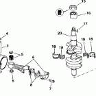 J25TEEEE Коленчатый вал & Поршень