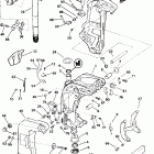J70PLEEE Midsection -- power trim & tilt