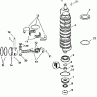 BJ175PLEES Коленчатый вал , поршни