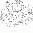 BJ130PLEED Нижний кожух двигателя