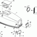 BJ40PLEEA Engine cover -- electric start only