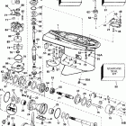 BJ175PLEES Gearcase -- counter-rotation -- cx models