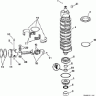 SJ150WTPXY Коленчатый вал , поршни