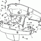 SJ200WTPLG Нижний кожух двигателя