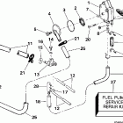 SJ40RSLR Топливный насос и фильтр
