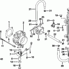J70FLTLECS Injector & throttle body