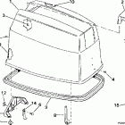 J50TTLECA Engine cover -- johnson