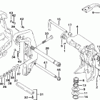 J70FLTLECS Stern & swivel bracket