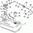 SJ10RPLY Fuel tank -- 3 gallon -- 15kc models only