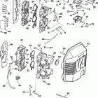 SE105RWYH Карбюратор и впускной коллектор