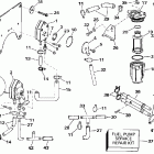 SE105WELV Топливный насос и фильтр