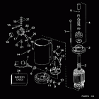 J50TTLECA Электрический стартер