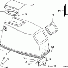 SJ40RSLR Engine cover -- evinrude