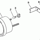 SJ200WTPLG Omc - tachometer