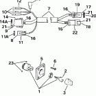 J50TTLECA Ignition switch & cable