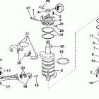 SE125WTPLN Коленчатый вал & Поршень
