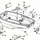 SJ55RSM2 Нижний кожух двигателя