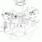 400-500 cc Воздухозаборник
