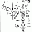 J4RDHEOD Коленчатый вал & Поршень