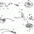 J2ROEOB Armature plate & coil assembly - 2re, 2ro, 3ro