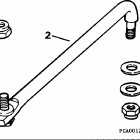 J60TLEOC Steering link kit (with power trim & tilt)